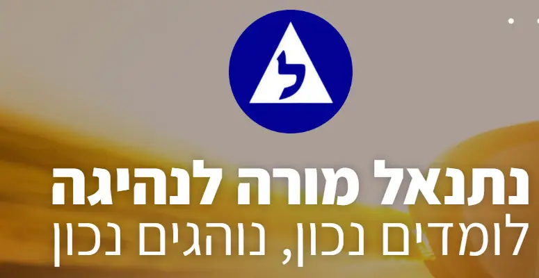 נתנאל מורה לנהיגה